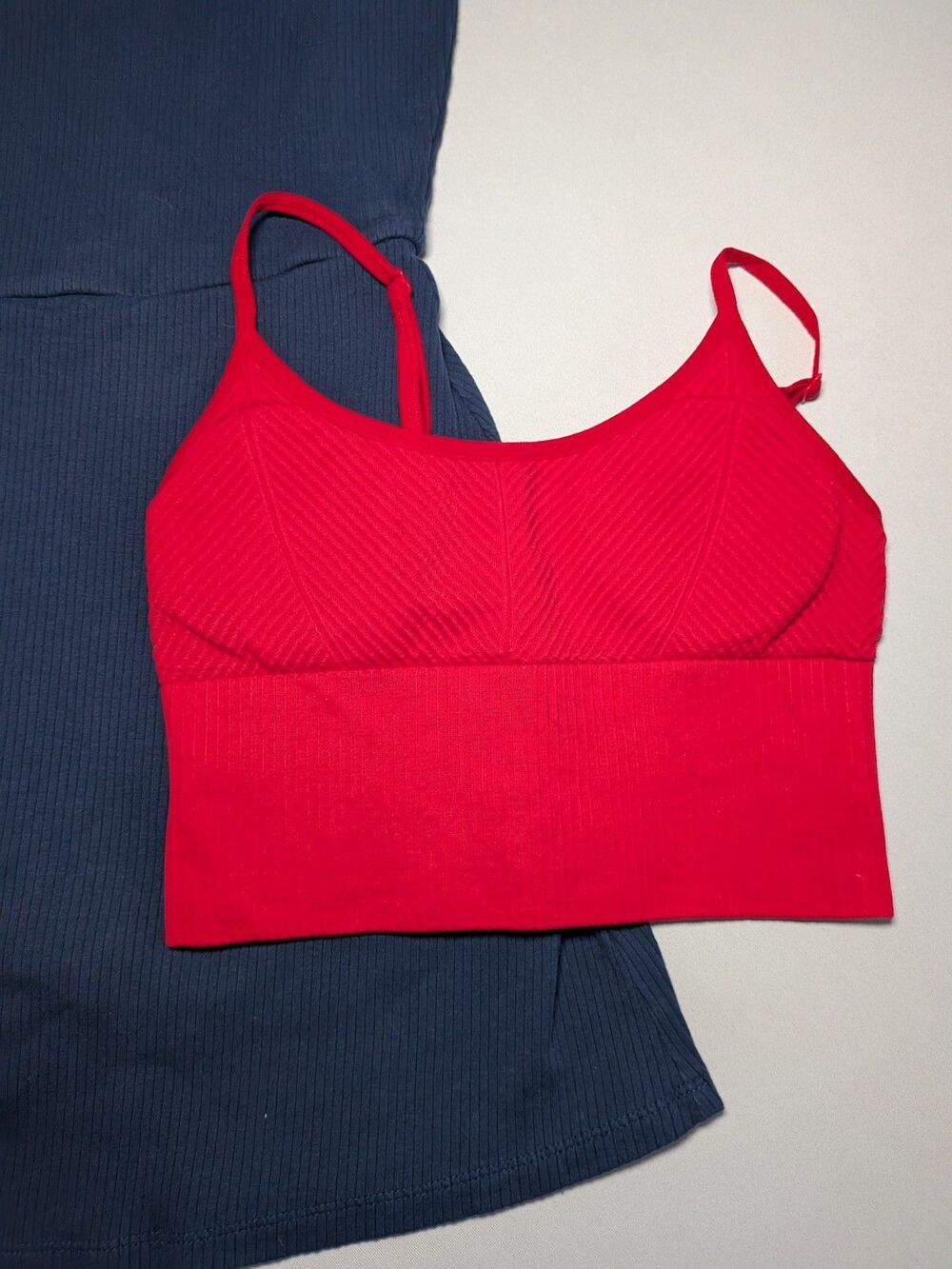 Victorias Secret Mixed Lot Of 4 Sz Small XS Pink Active Sports Bra Dress Ribbed - Picture 15 of 16